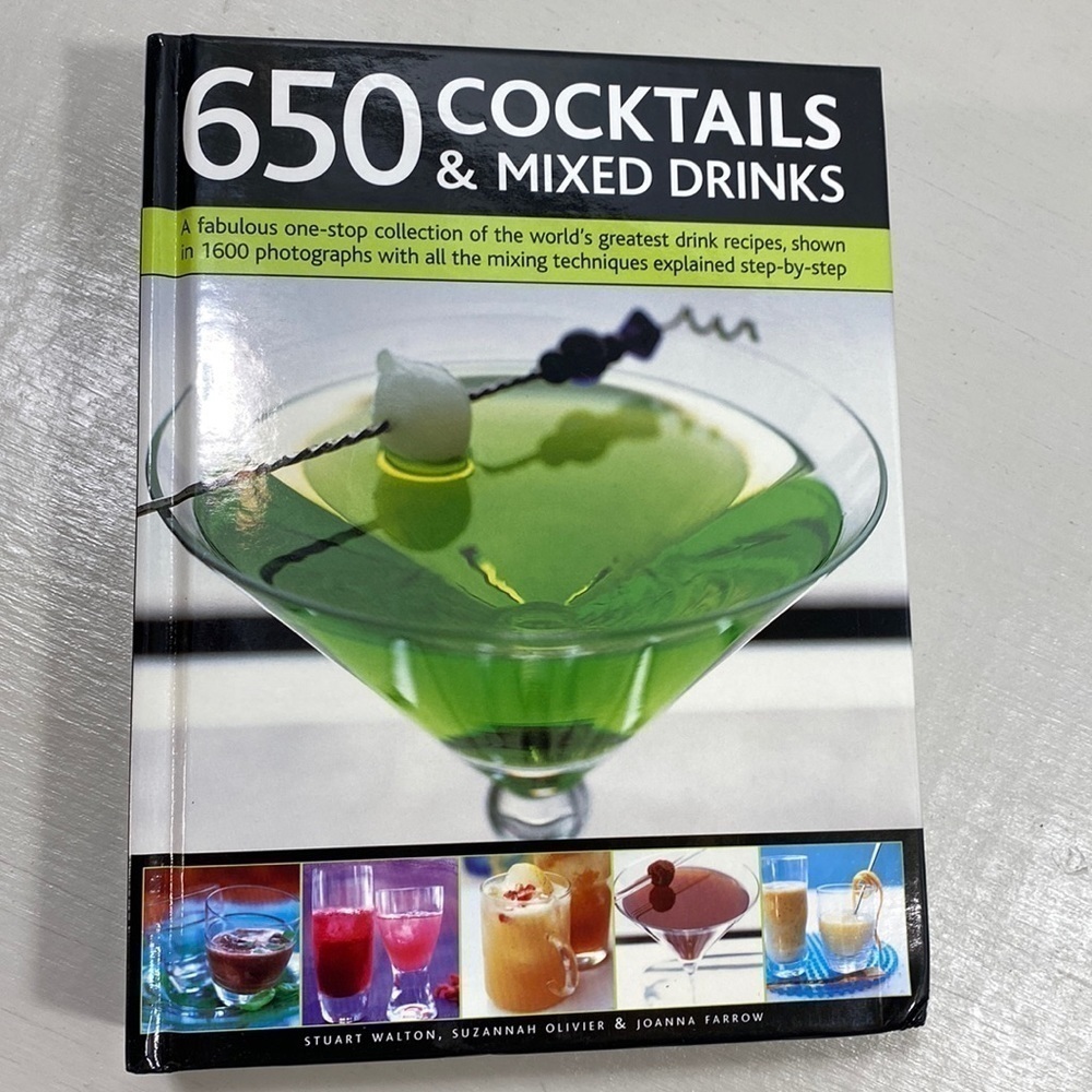 650 cocktails & mixed drinks book​​​​​​​​​​​​​